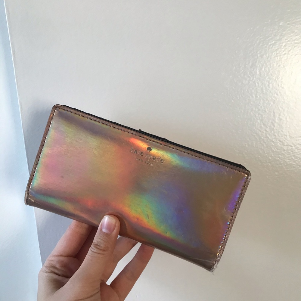 Kate Spade iridescent wallet
